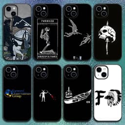 F-Forward O-Observations Group Phone Case For IPhone12 13 14 15 16 17Pro Max Plus Classic Black Soft Shell