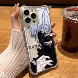 Tokyos Anime Ghouls Hot Phone Case Clear For iPhone 17 16 14 15 11 12 13 Pro Max 16E 16 Plus 17Air Soft Shockproof Silicon Cover