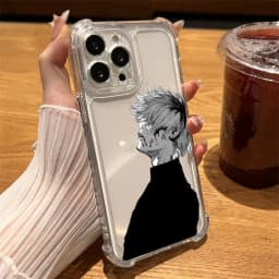 Tokyos Anime Ghouls Hot Phone Case Clear For iPhone 17 16 14 15 11 12 13 Pro Max 16E 16 Plus 17Air Soft Shockproof Silicon Cover