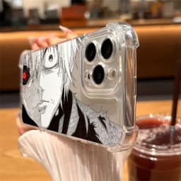 Tokyos Anime Ghouls Hot Phone Case Clear For iPhone 17 16 14 15 11 12 13 Pro Max 16E 16 Plus 17Air Soft Shockproof Silicon Cover