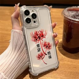 Tokyos Anime Ghouls Hot Phone Case Clear For iPhone 17 16 14 15 11 12 13 Pro Max 16E 16 Plus 17Air Soft Shockproof Silicon Cover