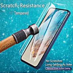 1-4PCS Screen Protector For Galaxy M35 5G Samsung Tempered Glass Crystal 9H High Aluminum Anti Scratch Case Friendly Fingerprint