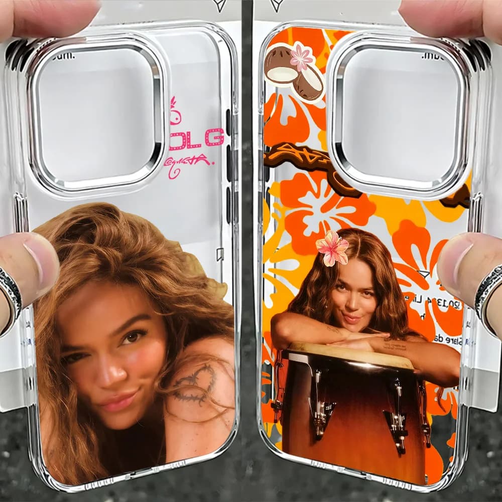 Singer K-karol G Tropicoquetas Phone Case For IPhone 17 16e 16 15 14 13 12 11 Mini Pro Max X XR XSMAX 8 7 Air Plus Soft Cover