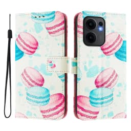 Retro Flower Design Wallet Leather Case For OPPO Reno13 F FS Reno 13F 4G 13 Pro 5G Reno13F Coque Magnetic Flip Cover Phone Bags