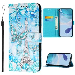 Retro Flower Design Wallet Leather Case For OPPO Reno13 F FS Reno 13F 4G 13 Pro 5G Reno13F Coque Magnetic Flip Cover Phone Bags