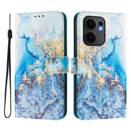 Retro Flower Design Wallet Leather Case For OPPO Reno13 F FS Reno 13F 4G 13 Pro 5G Reno13F Coque Magnetic Flip Cover Phone Bags