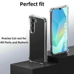 Acrylic Hybrid Hard Back Cover Case For Samsung Galaxy A17 A07 A56 A36 A16 A55 A35 A15 A54 A14 4g 5g Clear Shockproof Soft Shell