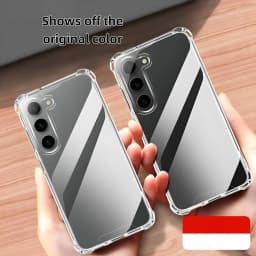 Acrylic Hybrid Hard Back Cover Case For Samsung Galaxy A17 A07 A56 A36 A16 A55 A35 A15 A54 A14 4g 5g Clear Shockproof Soft Shell