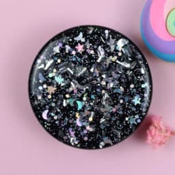 Pop Grip 3D Finger Phone Holder Grips Tok Sockets Starry Sky Glitter Drop Glue Mobile Phone and Tablet Universal Lazy Holder