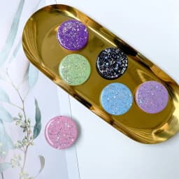 Pop Grip 3D Finger Phone Holder Grips Tok Sockets Starry Sky Glitter Drop Glue Mobile Phone and Tablet Universal Lazy Holder