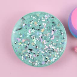 Pop Grip 3D Finger Phone Holder Grips Tok Sockets Starry Sky Glitter Drop Glue Mobile Phone and Tablet Universal Lazy Holder