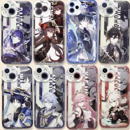 Case for Iphone 17 16 15 Pro Max 11 12 13 14 Pro Max 16e 17 Air 17Pro 16 Plus 13 Mini 16Pro Cover Wanderer Hu Tao Genshin Impact