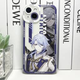 Case for Iphone 17 16 15 Pro Max 11 12 13 14 Pro Max 16e 17 Air 17Pro 16 Plus 13 Mini 16Pro Cover Wanderer Hu Tao Genshin Impact