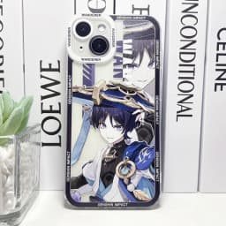 Case for Iphone 17 16 15 Pro Max 11 12 13 14 Pro Max 16e 17 Air 17Pro 16 Plus 13 Mini 16Pro Cover Wanderer Hu Tao Genshin Impact
