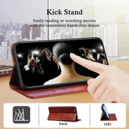 For Samsung Galaxy A55 5G Luxury Case Magnet Leather Book Coque Samsung A56 A 55 56 A37 A35 A25 A15 A16 A36 A26 A17 Flip Cover