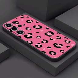 TPU Soft Case for Samsung Galaxy S21 FE S22 Plus S20 S23 Ultra S24 Ultra S21 5G S24 Plus creative leopard print Shell Cover