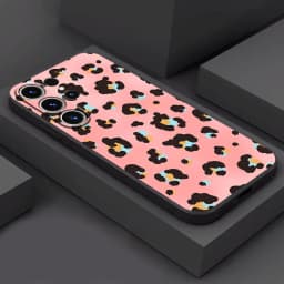 TPU Soft Case for Samsung Galaxy S21 FE S22 Plus S20 S23 Ultra S24 Ultra S21 5G S24 Plus creative leopard print Shell Cover