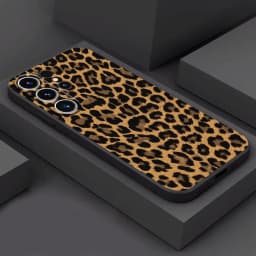 TPU Soft Case for Samsung Galaxy S21 FE S22 Plus S20 S23 Ultra S24 Ultra S21 5G S24 Plus creative leopard print Shell Cover
