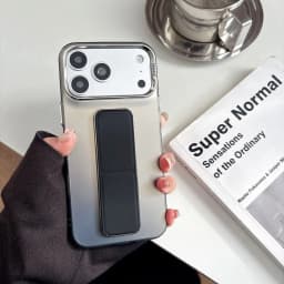 For iPhone 17 16 15 14 18 Pro Max Case Wrist Strap Magnetic Stand Kickstand PC Hard Protective Case for iPhone 18 Support Cover