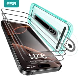 ESR 3 Pack for iPhone 14/13/13 Pro Screen Protector Anti-Peek HD Tempered Glass Screen Film For iphone 16e(SE4)