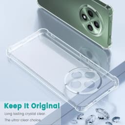 Four-Corners Shockproof TPU Case for OPPO Reno 12F 12FS 5G Reno12 F FS Protective Cover Clear Capa Fundas Coque