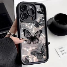 Black Lips Kiss Print Soft Matte Phone Case For Samsung Galaxy A16 S24 S25 Ultra S26 S23 FE A17 A56 Cases A36 A55 A54 A26 Cover