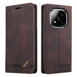 For Redmi Note 17 Pro Max 5G Luxury Case RFID Leather 360 Protect Xiaomi Redmi Note 15 14 13 Pro Plus Case Phone 13c 14c 15c 17c