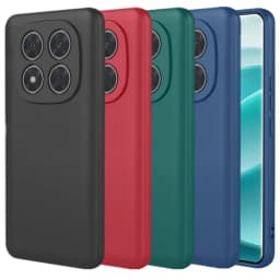 Flexible Liquid Silicone TPU Case For Xiaomi Redmi Note 14 Pro 5G Note 15 Pro+ 5G Protective Cover Bumper Fundas Coque Capa