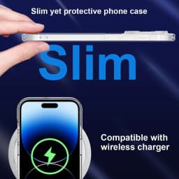 Hybrid Shockproof Back Cover Case For iPhone 16e 16 15 14 13 12 11 Pro Max Plus Mini Clear Hard Pc Silicone Soft Shell Thin Tpu