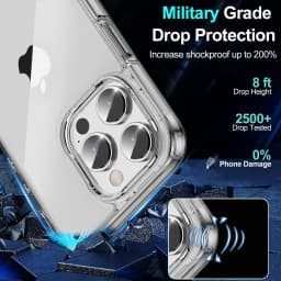 Hybrid Shockproof Back Cover Case For iPhone 16e 16 15 14 13 12 11 Pro Max Plus Mini Clear Hard Pc Silicone Soft Shell Thin Tpu