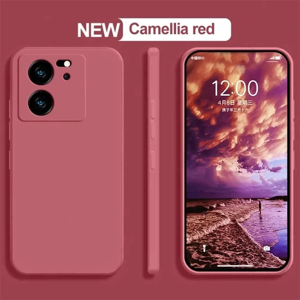 For Xiaomi 13T 13TPro Lite Ultra Shockproof Bumper Armor Liquid Silicone Original Cover For Xiaomi 13 13T Liquid Silicone Case