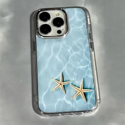 LuxuryStarfishCoralJellyfishPatternPhoneCaseForGooglePixel109878A9AXLPro4G5GTransparentSiliconeBackCover