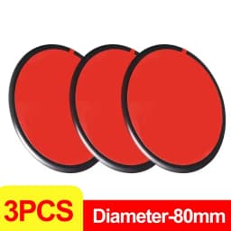 80/95mm Double-Sided Adhesive Pads Dashboard Mounting Disk Set for Car Dash Cam GPS Holders Suction Cup Phone Holder Stands