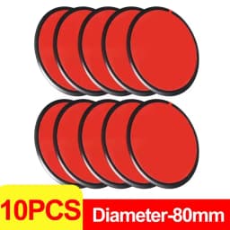 80/95mm Double-Sided Adhesive Pads Dashboard Mounting Disk Set for Car Dash Cam GPS Holders Suction Cup Phone Holder Stands