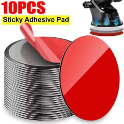 80/95mm Double-Sided Adhesive Pads Dashboard Mounting Disk Set for Car Dash Cam GPS Holders Suction Cup Phone Holder Stands