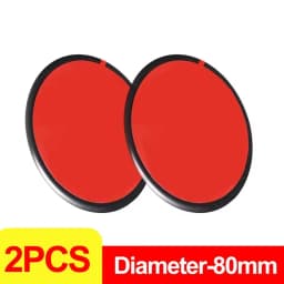 80/95mm Double-Sided Adhesive Pads Dashboard Mounting Disk Set for Car Dash Cam GPS Holders Suction Cup Phone Holder Stands