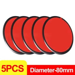 80/95mm Double-Sided Adhesive Pads Dashboard Mounting Disk Set for Car Dash Cam GPS Holders Suction Cup Phone Holder Stands