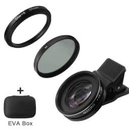 4K HD Phone Camera Lens Kit 15X 30X Macro Lens Clip On Cell Phone Camera Filter Lens For iPhone Samsung Android Smartphone New