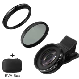 4K HD Phone Camera Lens Kit 15X 30X Macro Lens Clip On Cell Phone Camera Filter Lens For iPhone Samsung Android Smartphone New