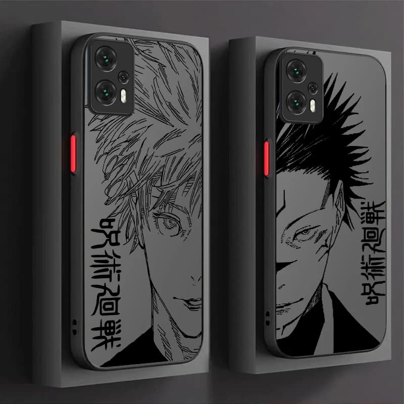 Sukuna Jujutsu Gojo Case For Xiaomi Mi 13 12 11 Lite 5G 14 13T 12T 11T 14T Pro M5S C75 Poco X7 X6 F6 F5 X5 X3 NFC F3 M6 Pro 4G