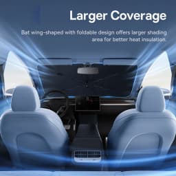 Baseus Car Sun Shade Windshield Umbrella Summer UV Protection for Car Front Window Sunshades Sun Protector Accessories