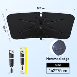 Baseus Car Sun Shade Windshield Umbrella Summer UV Protection for Car Front Window Sunshades Sun Protector Accessories
