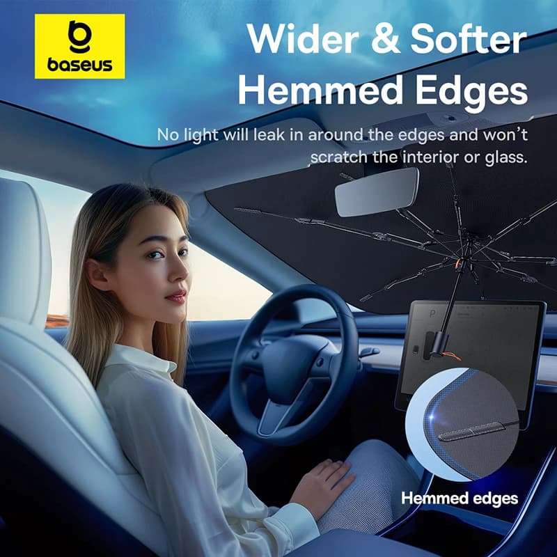 Baseus Car Sun Shade Windshield Umbrella Summer UV Protection for Car Front Window Sunshades Sun Protector Accessories