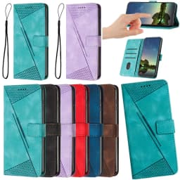 Leather Phone Case For Realme C67 C65 4G 5G C75 C71 C63 C61 C55 C53 C51 C35 C33 C25Y C20A C15 C12 C11 2021 Wallet Lanyard Cover