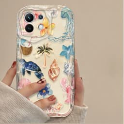Colorful Marine Organism Case For Samsung Galaxy A16 A06 A35 A55 A25 A05s A15 A54 A34 A24 A14 A04 A13 A73 A53 A33 4G 5G Cover