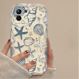 Colorful Marine Organism Case For Samsung Galaxy A16 A06 A35 A55 A25 A05s A15 A54 A34 A24 A14 A04 A13 A73 A53 A33 4G 5G Cover