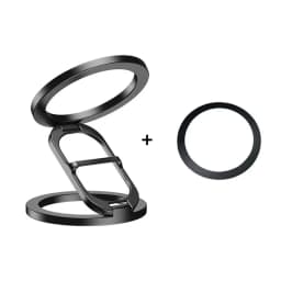 Double Sided MagSafe Phone Stand Magnetic Phone Ring Holder Kickstand Grip for Phone 15 14 Android Gym Car Holder