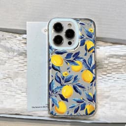 Summer Fruit Lemon Clear Phone Case For iPhone 18 17 Pro 16 15 14 13 12 11 Pro Max 16E XR XS X 17 Air Transparent Soft TPU Cover