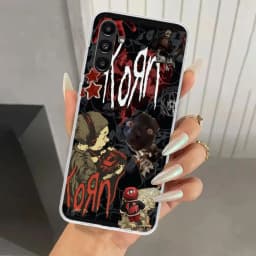 K-Korn Rock Band Phone Case for Samsung Galaxy A17 A16 A37 A26 A36 A57 A56 A15 A25 A35 A55 A14 A24 A34 A54 A13 A23 A33 A53 Galax