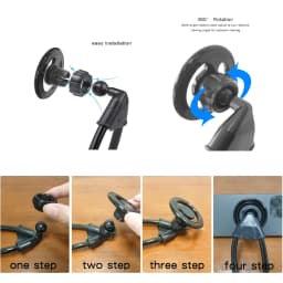 Universal smartphone holder, neck-hanging magnetic phone holder, lazy phone holder